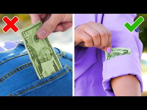 SURPRISING MONEY TRICKS AND UNUSUAL HIDING PLACES BY 5-MINUTE DECOR!