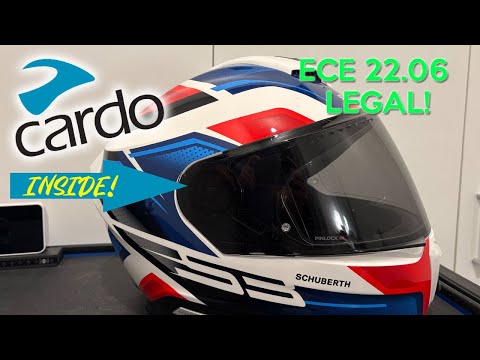 SC-EDGE - Endlich ein Cardo für Schuberth - ECE22.06 Konform! Ich bin begeistert!