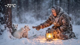 Download lagu Surviving at –71°C | 90-Year-Old Woman Save Starving Wolf Pups in Siberian Winter mp3