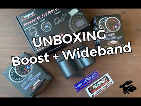 Unboxing 📦 Boost Gauge PSI + Wideband AFR | PROSPORT | 1.8T | GOLF MK4