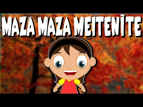 Maza,  maza meitenīte | Latviešu Tautas Dziesmas | Bērnu dziesmas | Латышские детские песни