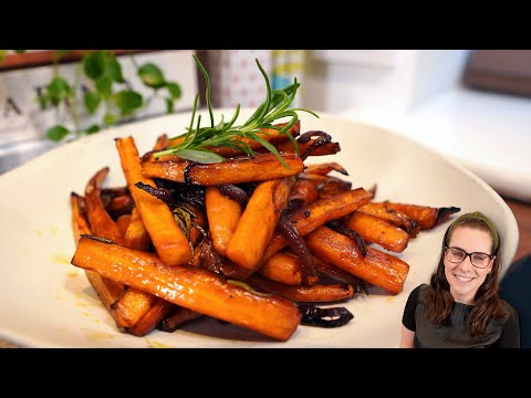 THIS IS THE DELICIOUS CARROT I'VE EVER EATEN! ROASTED CARROT