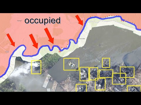 Jak Rosja straciła setki czołgów, przeprawiając się przez rzekę w pobliżu Siewierodoniecka