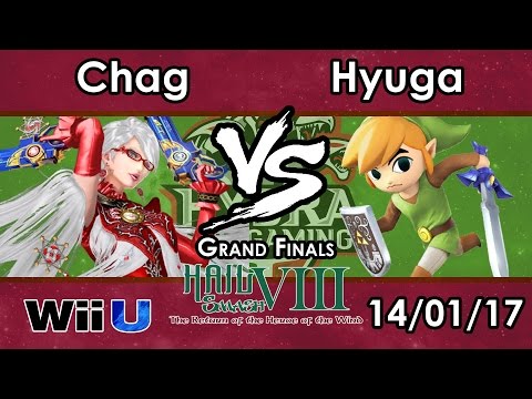 Hail Smash VIII - Chag (Bayonetta) Vs. Hyuga (Toon Link) - Grand Finals - Smash 4