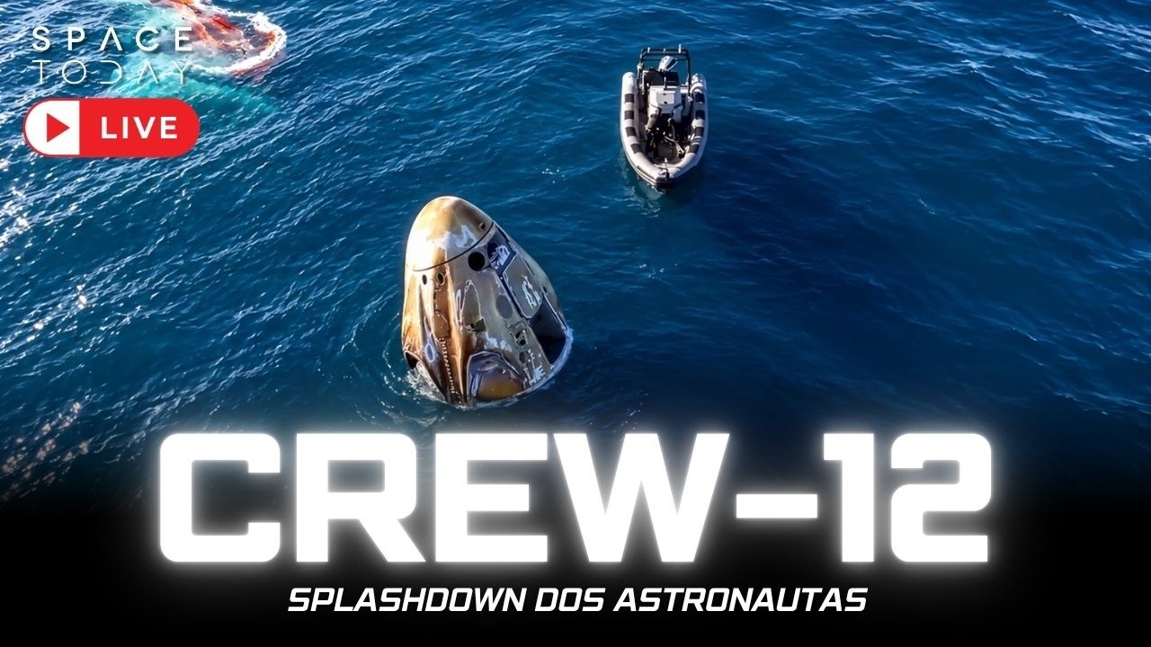 RETORNO E SPLASHDOWN DOS ASTRONAUTAS DA CREW-12 !!!!!