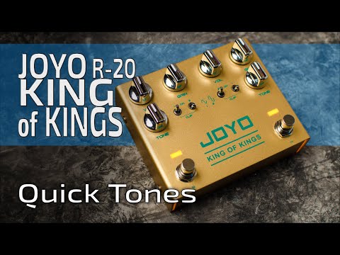 JOYO R-20 KING OF KINGS | Quick ROYAL Tones (no talk)