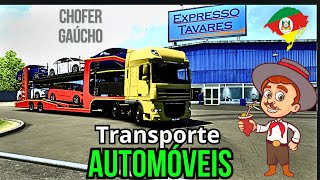 Viagem Realista no ETS2 – Transportando Carros de Pelotas RS até Porto Alegre