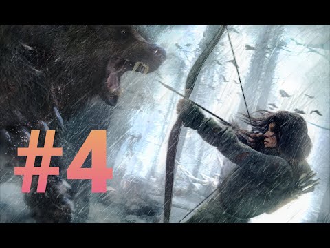 Rise of the Tomb Raider Walkthrough Gameplay Part 4 - (Ps4) - NO Commentry