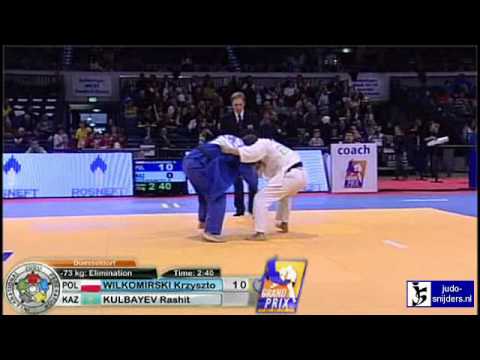 Judo 2010 Grand Prix Dusseldorf: Krzyszto Wilkomirski (POL) - Rashit Kulbayev (KAZ) [-73kg]