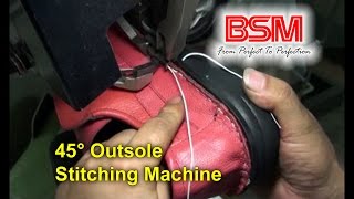 45 Degree Outsole Stitching Machine - TX-836