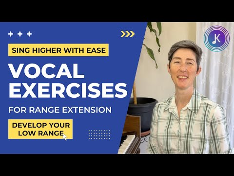 Vocal Warm Up with Range Extension Exercises 2022 | Sing Higher | Sing Lower | Full Range Vocals