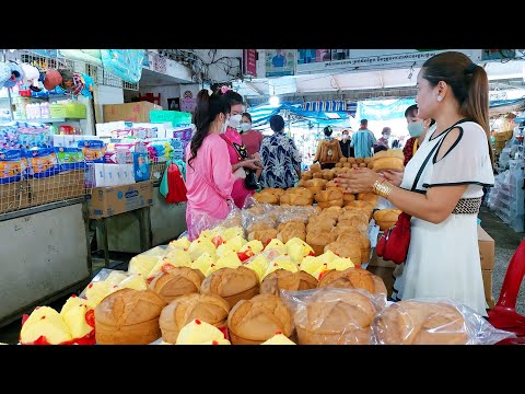 Amazing Street Food Market in Phnom Penh City | Best Cambodian Street Food in the Morning