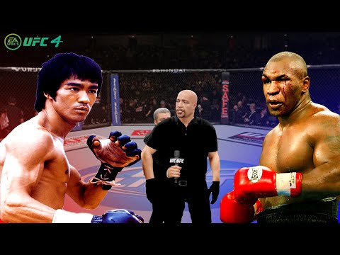 UFC4 | Mike Tyson vs Bruce lee (EA Sports UFC 4)