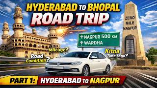 Hyderabad to Nagpur in 7 Hours! Road Conditions | Mileage 
