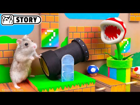 ???? Hamster Escapes the Super Mario Maze 2.0 ???? Homura Ham