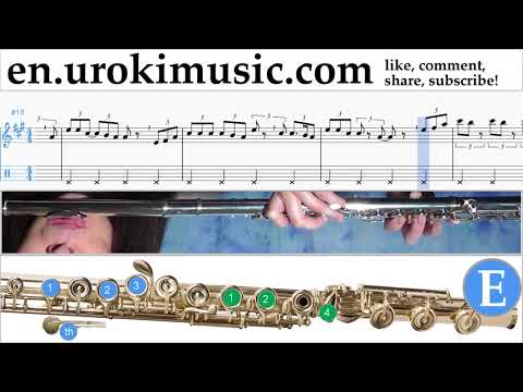 Flute lessons Fall Out Boy - Heaven's Gate Sheet Music Tutorial um-ih352