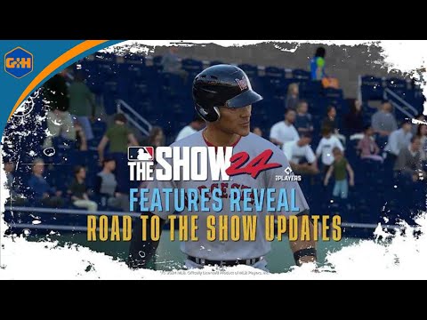 MLB The Show 24 Road To The Show Updates : Feature Reveal Trailer 4K | Sony San Diego | GaminG HuB