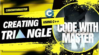 Creating Triangle Using C/C++