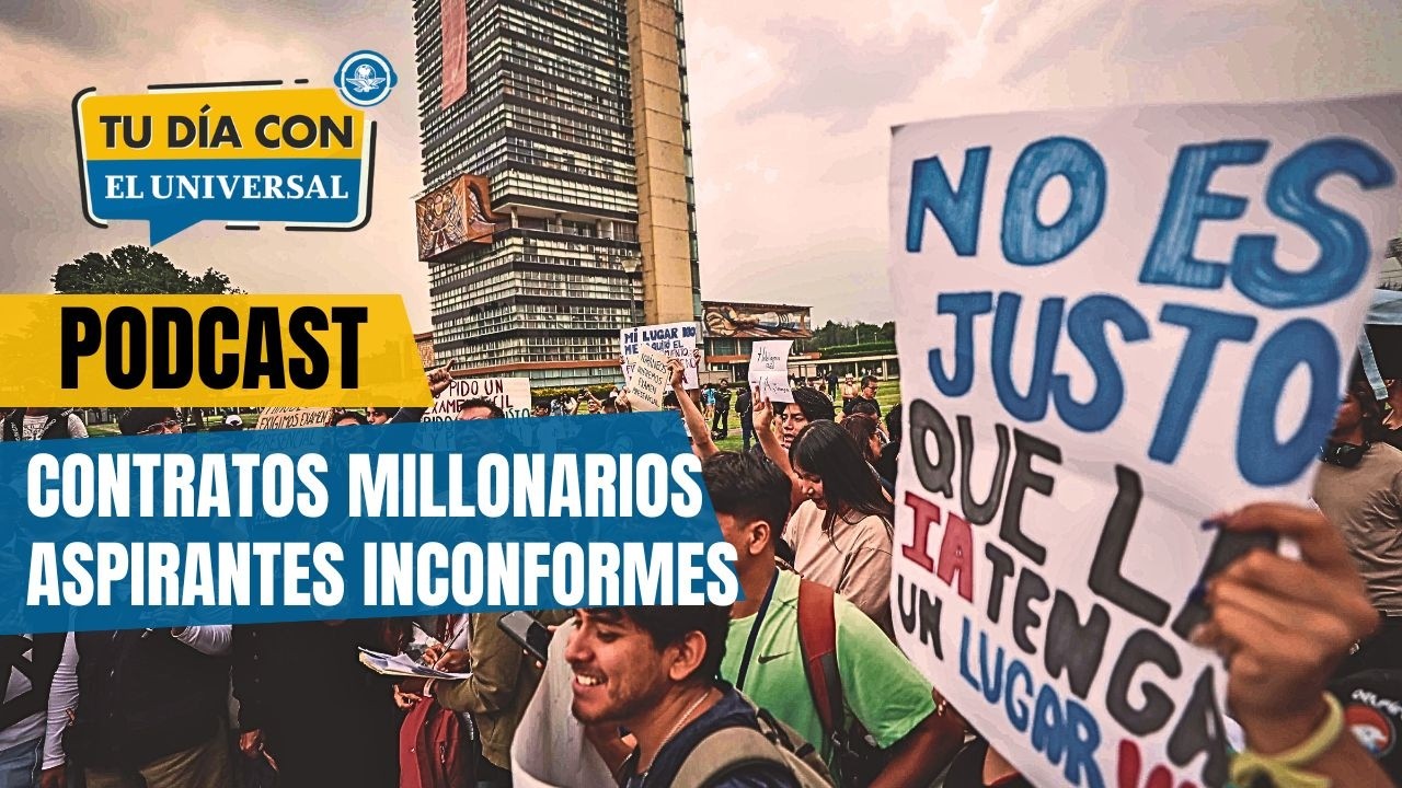 Empresa que aplicó examen en UNAM tiene contratos de millones