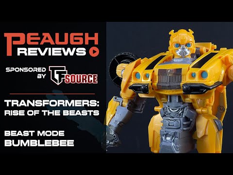 Video Review: Transformers Rise of the Beasts - Beast Mode BUMBLEBEE