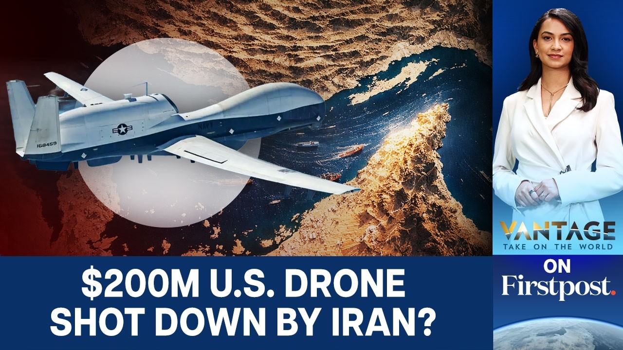 Did US Lose a Key Drone Over Strait of Hormuz Amid Iran Truce Talks | Vantage on Firstpost