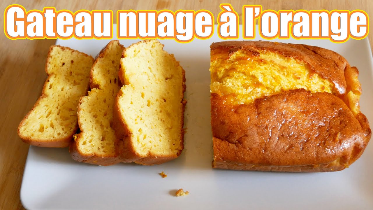 Gâteau à l'orange MOELLEUX 🍊sans beurre sans huile