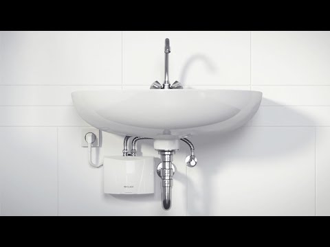 M3/SNM - Calentador eléctrico instantáneo mini con grifo - instalación