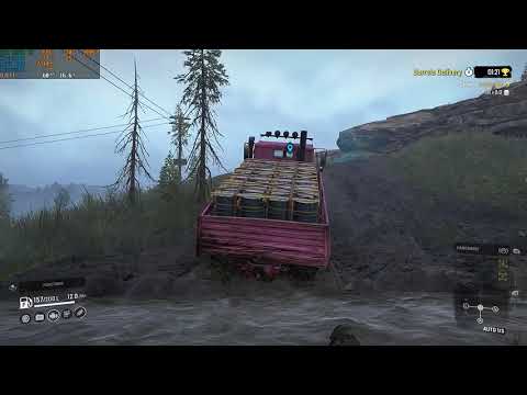 SnowRunner Walkthrough Part 178 - "Barrels Delivery" [2160p60]