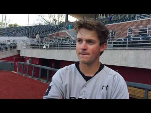 Reed Scott after 9-7 victory over Alabama