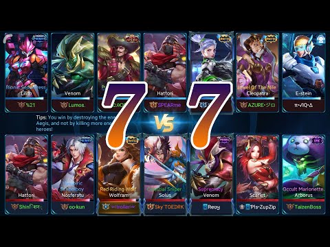 Gameplay MOBA 7 VS 7 | Heroes Evolved