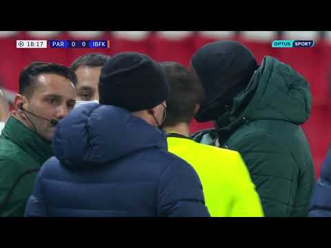 PSG vs IBFK, the racist 4th referee said the N word