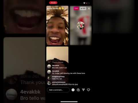 Gdae and Lil nuski Vs Kbk tae and Lil Chris Instagram live Kbk says we know we’re you be at