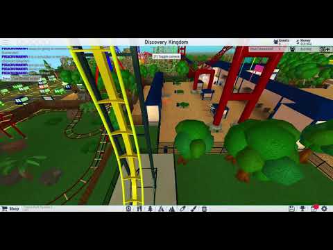 Building The Longest Queue Ever In Theme Park Tycoon - 