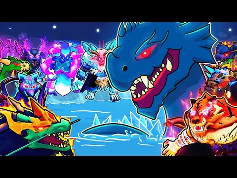10 Beast Fruits Vs Leviathan..