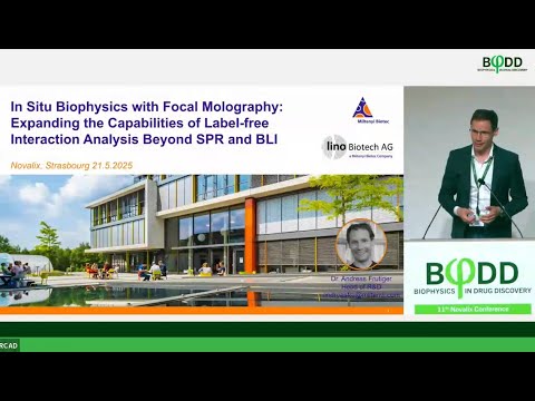 Recorded Talk: Dr. Andreas Frutiger presents at Novalix Conference Biophysics in Drug Discovery 2025