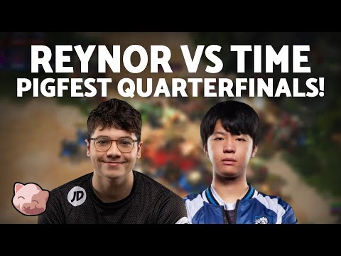 REYNOR Battles TIME for a Top 4 spot! | PiGFest Quarterfinals (Bo5 Z/PvT) - StarCraft 2