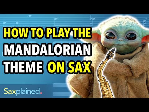 Mandalorian Theme Sax Tutorial (1k subscriber special) | Saxplained