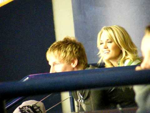 Carrie Underwood at Nashville Predators Hockey