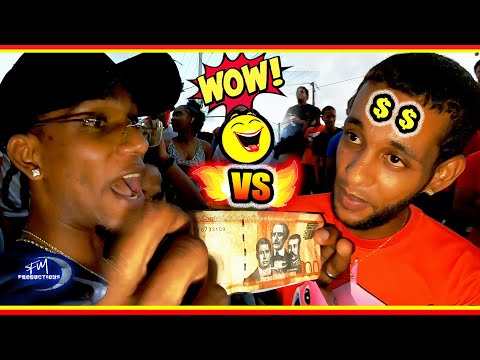 MI 100 PESOS!! 💸😜 La Rabia 24 vs Tinyo RD #improvisando en sabana new freestyle