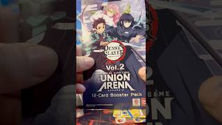 Demon slayer union arena vol 2 #bandai #demonslayer #asmr #tcg #unionarena