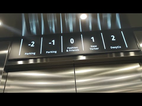 Brand New! Kone N' MonoSpace MRL traction elevators at Galeria shopping center, Belgrade, Serbia