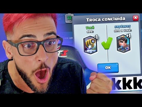 QUEM PERDER DOA QUALQUER CARTA NO CLASH ROYALE