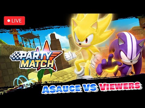 🔴 Sonic Forces: Speed Battle Live Party Match Part 49 | VS Brand Ambassador