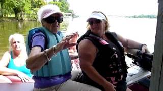 preview picture of video 'Ma ~ my 100 year old jet skiing Mother-in Law'