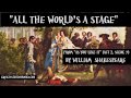 ALL THE WORLD'S A STAGE by William ...