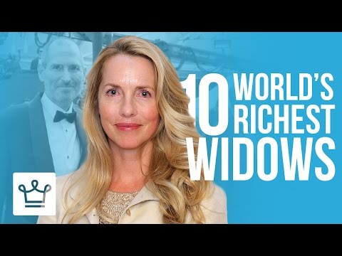 <h1 class=title>Top 10 Richest Widows In The World</h1>