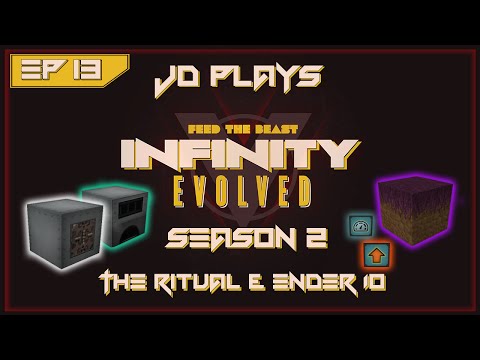 The Ritual & Ender IO - FTB Infinity Evolved Expert Let's Play E.13