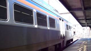 preview picture of video 'SEPTA Doylestown Local: Link Belt bound Silverliner V local train leaving Jenkintown-Wyncote!'