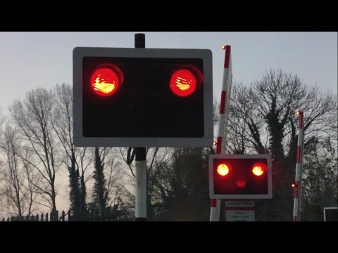 Railway Crossing - Blakestown, Kildare - IE 29000 + 22000 Class Trains