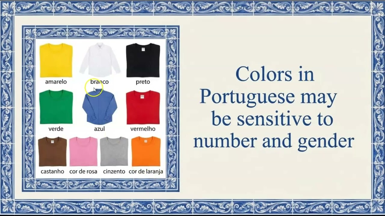Articles and Colours